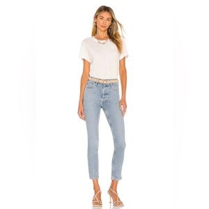 AGOLDE Nico High Rise Slim Jean in Cliffside